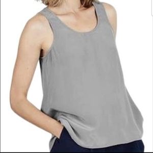 Everlane Gray Sleeveless Blouse